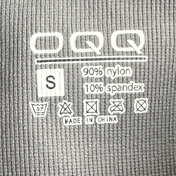 OQQ Women’s Small 3 Piece Yoga Shorts High Waist Seamless Workout Exercise NWT - Picture 5 of 8